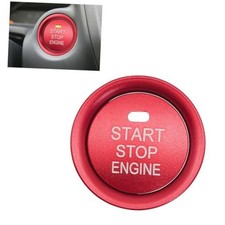 Aluminum Alloy Push Start Stop Switch Button Cover | Compatible with Mazda CX