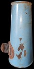 LOT OF 2 Vintage Blue Enamel Stove Pipe Chimney with Mica Window — photo 10