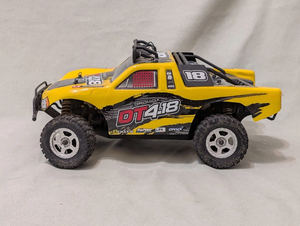 Dromida DT4.18 RC Electric Yellow Truck With Receiver - Untested - Image 2 of 4