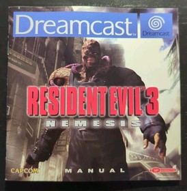 Resident Evil 3 - Nemesis - Uncut-Version! Mit Anleitung! (Sega Dreamcast, 2000)