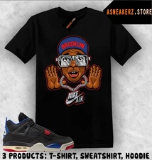 Shirt To Match AJ 4 Rare Air 2025 Sneaker Matching Tee Mars Blackmon T-Shirt