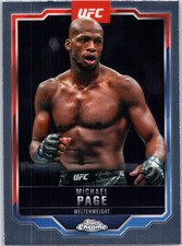 2025 Topps Chrome UFC #167 Michael Page