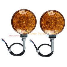 2X Double Sided Warning Light For John Deere Tractor 4020 3020 2020 1020 5730
