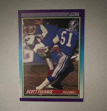 Score 1990 Scott Fulhage #518 Atlanta Falcons Football NFL Base Set