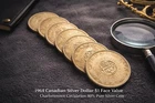 Set of 7 Canadian Silver Dollar • 1964 Charlottetown Confederation • 80% Silver