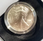 2021-W American Eagle Type 2 Silver Dollar -Uncirculated UNC with Mint Box & COA