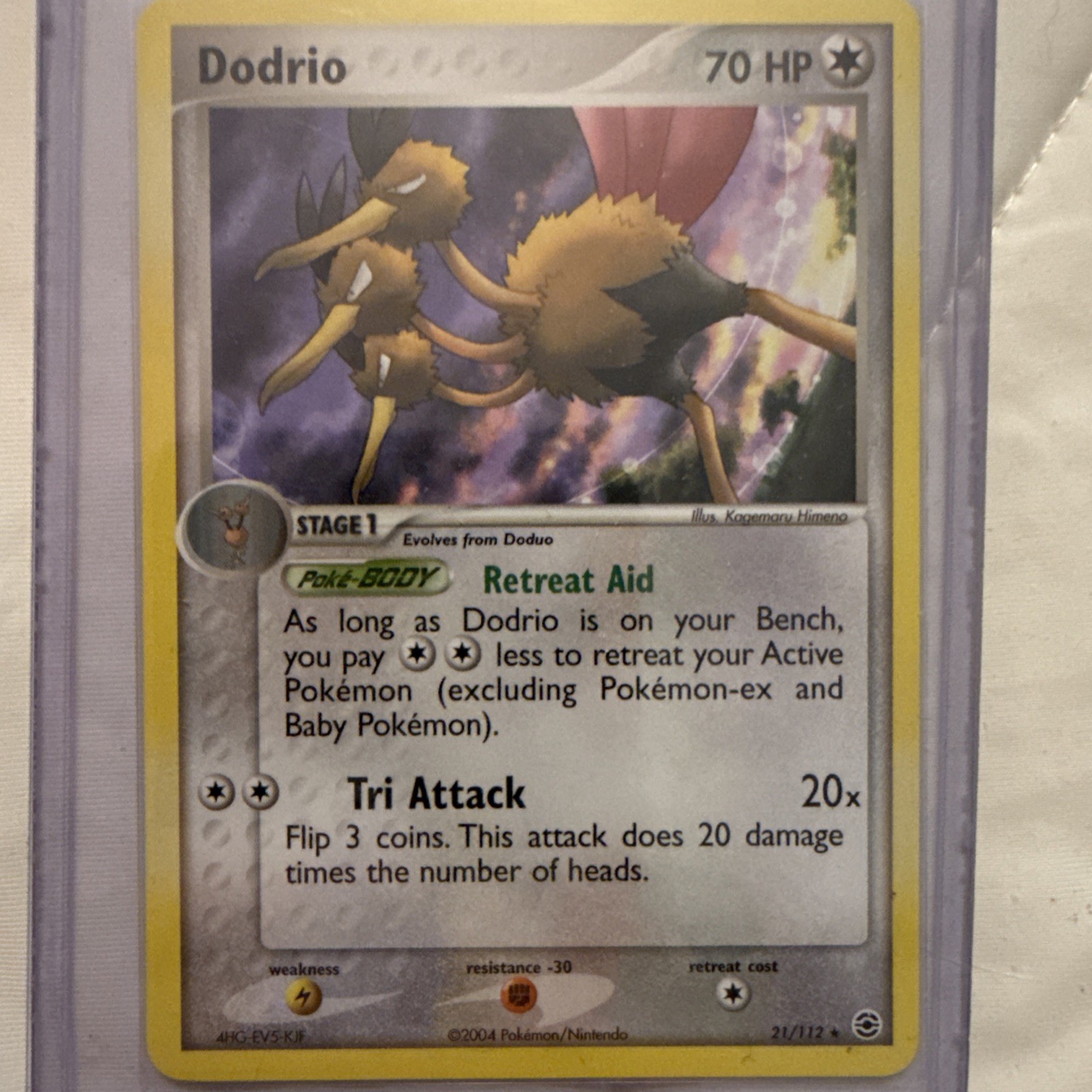 Dodrio 21/112 FireRed & LeafGreen Regular