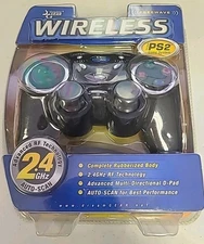 NOS DreamGear PS2 2.4GHz Wireless Controller Freedom Pad Video Game Sony PS2