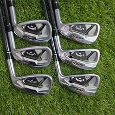 Callaway Apex 21 Eisensatz 5-PW Recoil Dart 65 Regular Flex Graphit Schäfte 