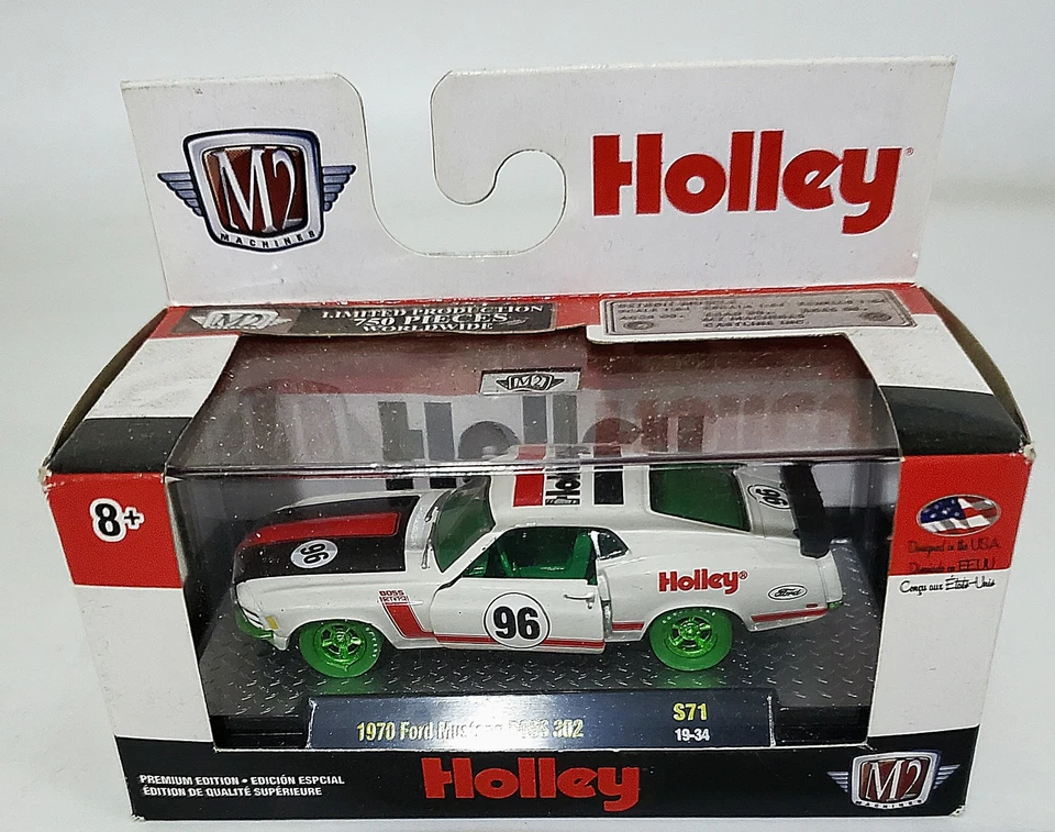 M2 Machines Special Edition O'Reilly Зеленые Колеса 1970 Ford Mustang  - Изображение 4 из 4