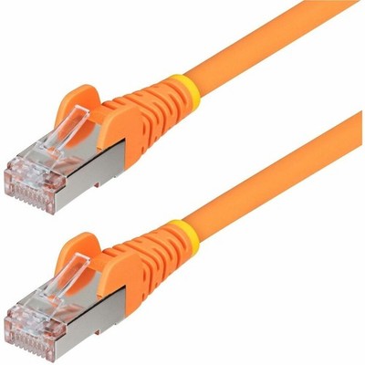 StarTech 20ft Orange CAT6a Ethernet Cable Snagless RJ45 10G 100W PoE S/FTP LSZH
