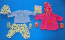 Bitty Twins Fall Frolic Baby Doll Outfits Fleece Woods Sets American Girl