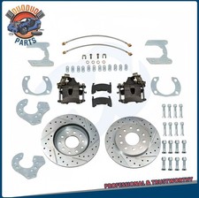 New Bolt-on Rear Disc Brake Kit For Ford 9 Inch W E-brake Caliper Set