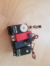 4x RC Servos verschiede Hersteller, robbe, simprop, Vintage