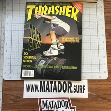 1990 Thrasher Guaranteed Original Vintage Skateboard Magazine