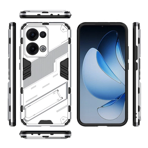 For OPPO Reno13 Pro 5G Luxury Hybrid Armor Stand Hard Dual Layer Back Case Cover - Picture 9 of 31