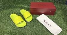 Bally Slaim Giallo Rubber Sandals MEN'S