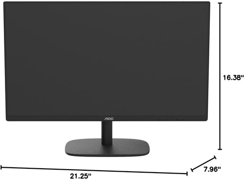 AOC 24B2H2 24” Frameless IPS Monitor - Picture 3 of 3