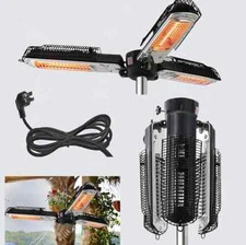 Electric Umbrella Heater Outdoor Heaters for Patio Electric Only Waterproof Infr