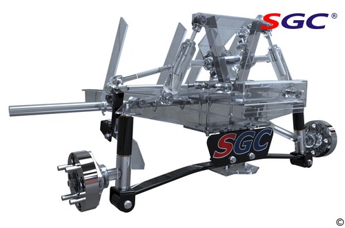 SGC 4" SPINDLE EXTENSION LIFT KIT FOR CLUB CAR GOLF CART DS MODEL (1993-2010) - Picture 2 of 2
