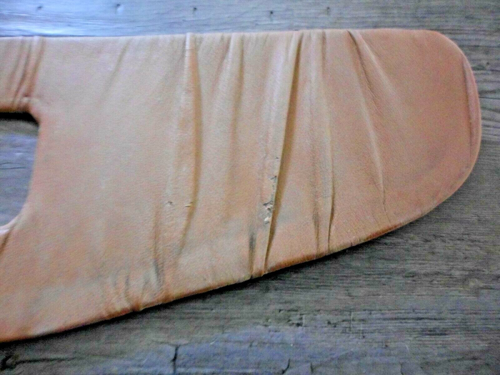1989 1990 1991 89 90 91 Chrysler TC Maserati Upper Door Leather Insert Trim Left