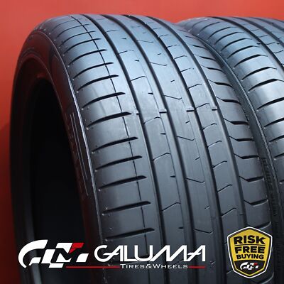 2X Tires LikeNEW Pirelli P Zero PZ4 RunFlat 225/45/19 225/45R19 2254519 #71828