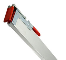 Alu - Zwischenwandverschluß Spannbrett 2400mm - 2700mm Klemmbrett TÜV & DEKRA.