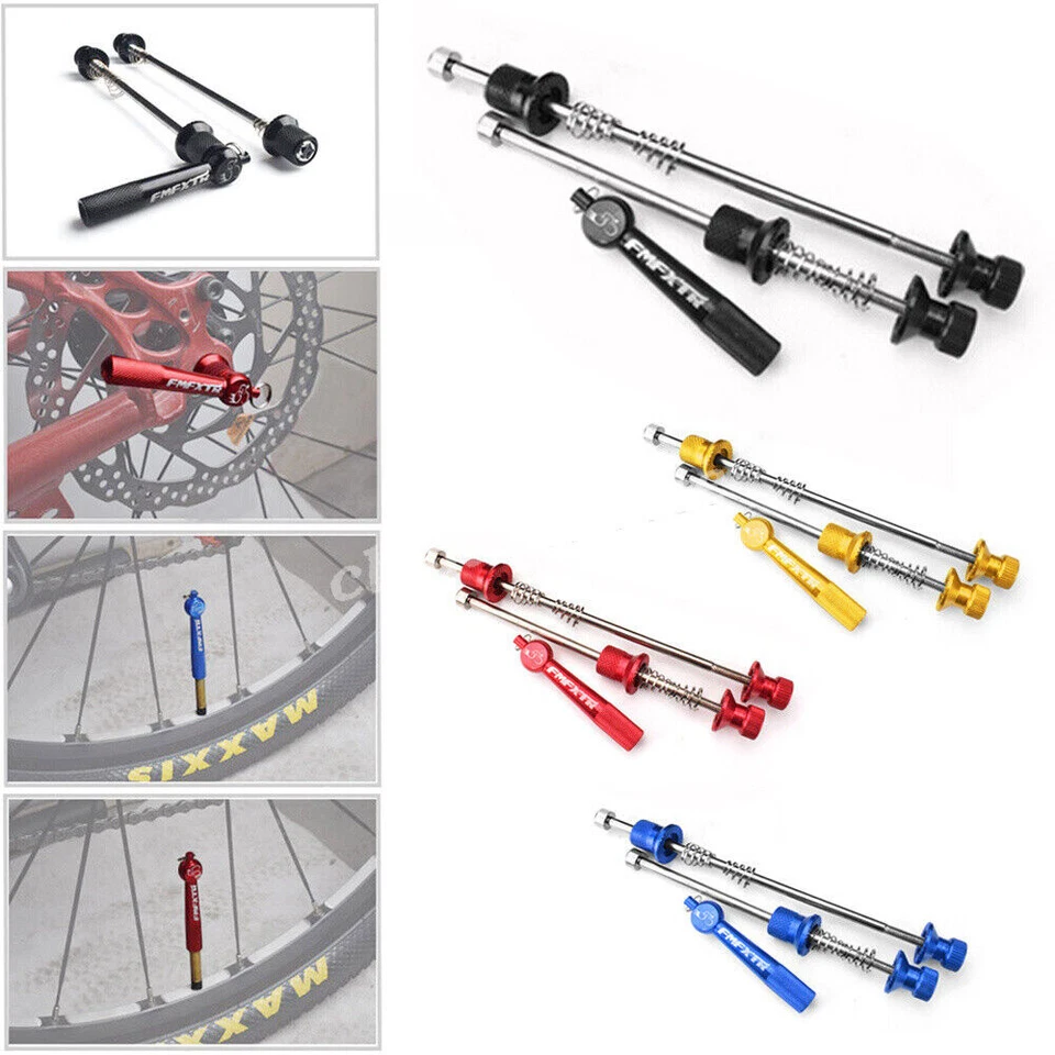 MTB Rad Schnellspanner Vorne Hinten Set Fahrrad Schnellspannset für Rennrad - Bild 2 von 4