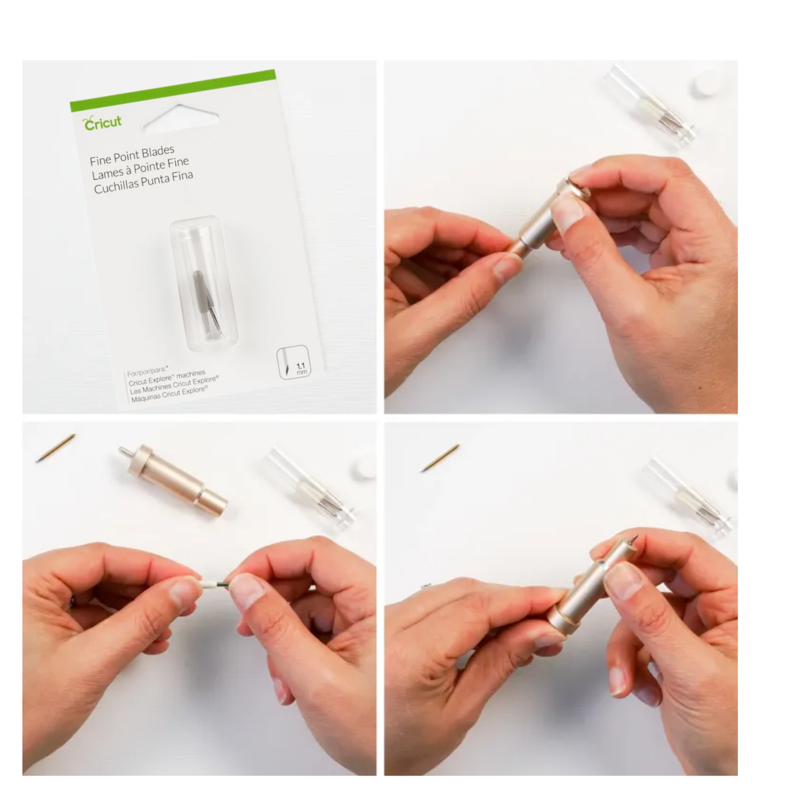 Cricut Replacement Blade Fine Point Blades, Fits ALL Machines EXCEPT Joy GENUINE 885822157954 eBay