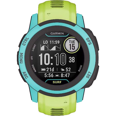 Garmin Instinct 2S Surf Edt 40mm Green Bluetooth Smartwatch NEW | eBay