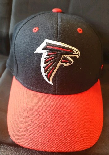 Atlanta Falcons Hat 47 Red Black NFL Forty Seven Brand Size OSS Elastic - Foto 2 di 9