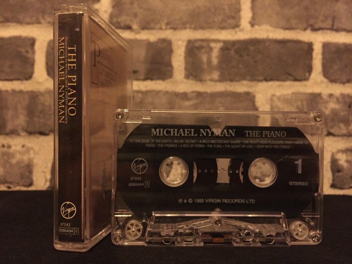 The Piano Original Soundtrack Michael Nyman Cassette Tape (Virgin
