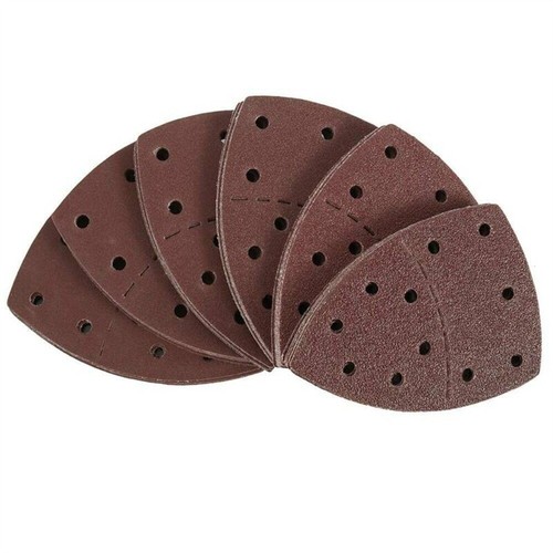 Pads Abrasive Paper Mouse Sanding Sheets Detail Palm Sander For Bosch PSM 100A - Picture 9 of 13