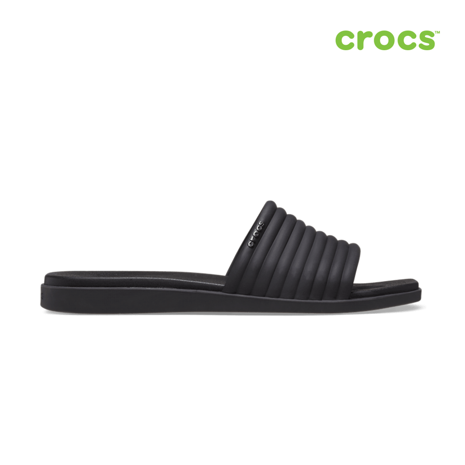 ◆CROCS◆ Women's Miami Slides BK 24SWSL209794 NEW CROCS WOMEN'S MIAMI SLIDE 209794 BLACK | eBay