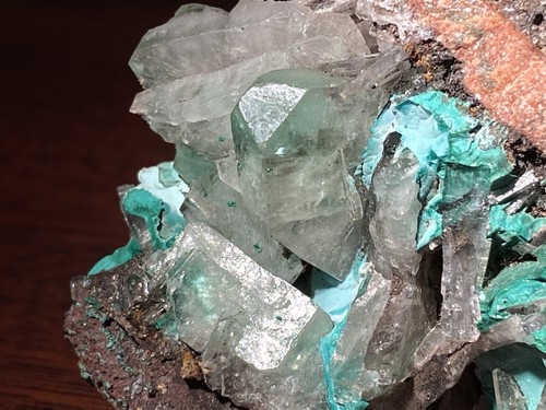 BARYTE with Malachite - Shangulowé Mine, Democratic Republic Congo - 第 1/12 張圖片