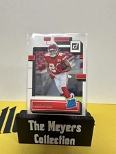 Skyy Moore Rated Rookie Card RC 2022 Donruss Football #324 Kansas City Chiefs