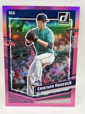 2023 Donruss Pink Variation Emerson Hancock #144 Seattle Mariners NM