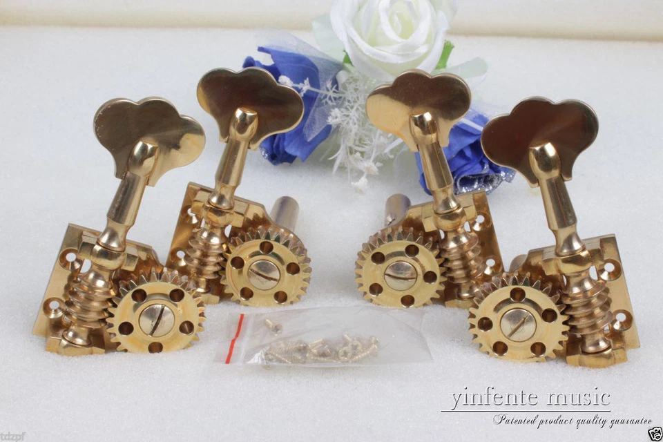 new 3/4 4/4 Upright Double Bass Peg Independent bass Peg Brass Top grade - Image 2 of 4