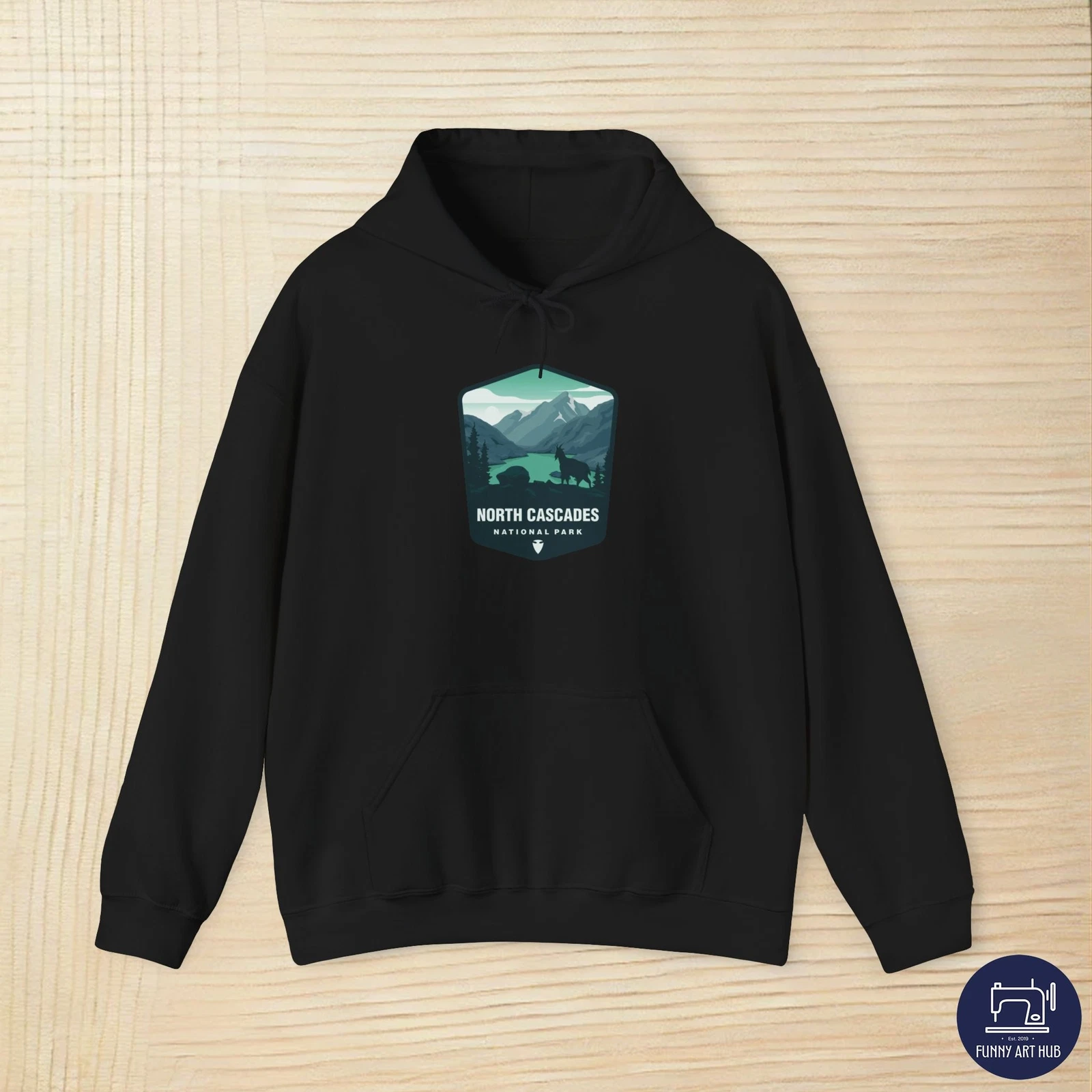 North Cascades National Park Unisex Hoodie