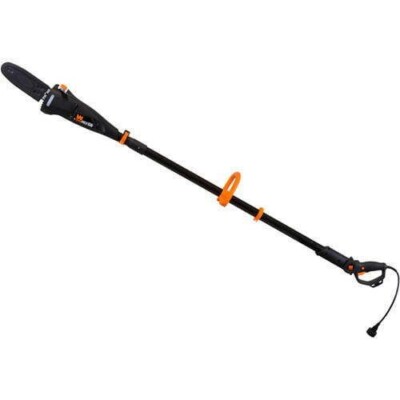 WEN 8'' 6.5A Electric Pole Saw with 9' Reach Telescoping, Pole, Saw New.