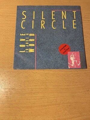 7" SILENT CIRCLE * Love Is Just A Word (MINT-) RED VINYL - Bild 1 von 2