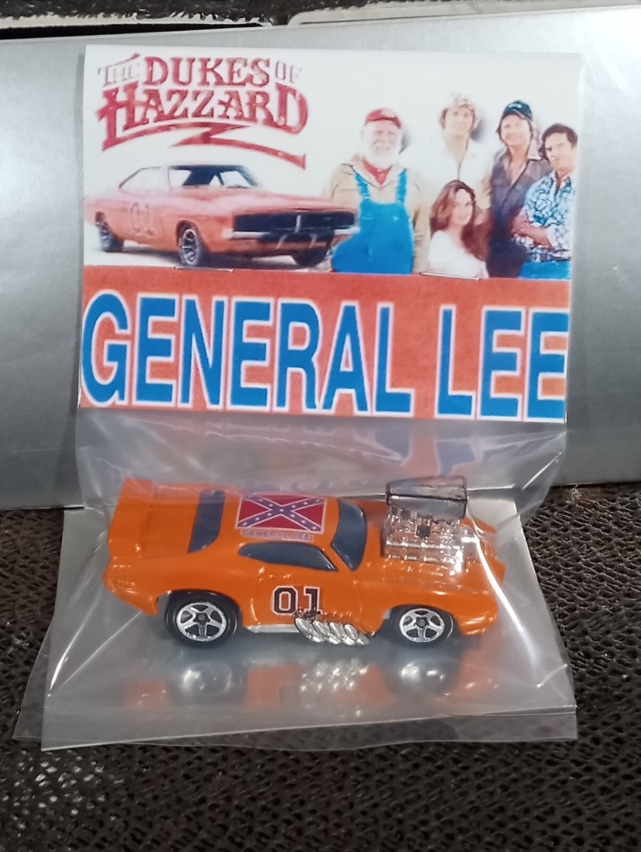 Hot Wheels 1969 Pontiac GTO, CUSTOM General Lee Dukes Of
