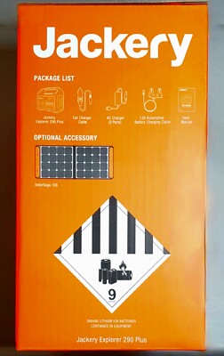 Brand-new Jackery Explorer 290 Plus Portable Power Station - NEW
