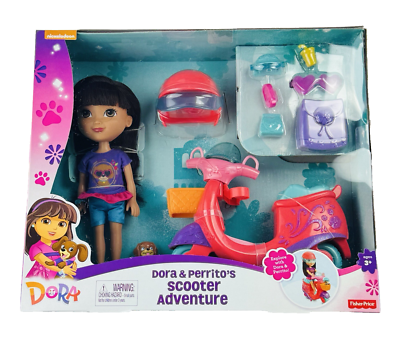 Diapet スーパーアンビュランス DK-5016 1/54 Fisher-Price Nickelodeon Dora and Friends Dora & Perrito's Scooter