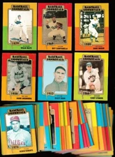 1980 TCMA/SSPC Baseball Immortals (1-199)  Pick Your Cards HOF!