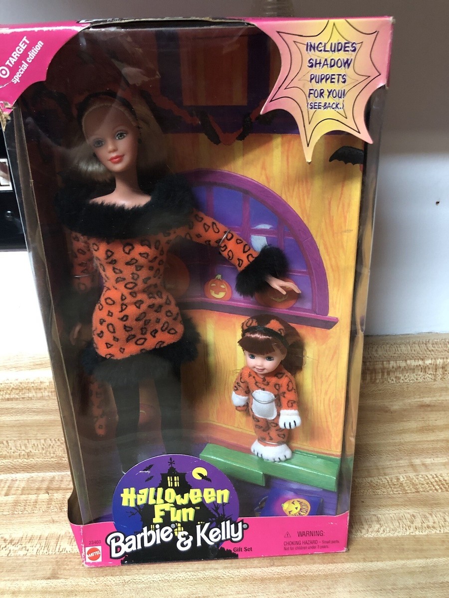HALLOWEEN FUN BARBIE & KELLY Target Special Edition Gift Set