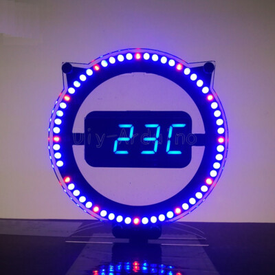 DIY kits LED Fun Alarm Clock DIY Electronic Soldering NEW