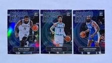 2022-23 Donruss Optic Basketball Express Lane Harden Irving Lamelo Ball Purple