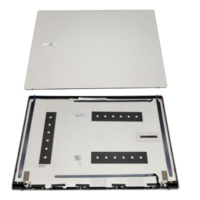 New For Samsung Galaxy Book NP750XDA NP750TDA Silver Lid Back Cover Top Case US