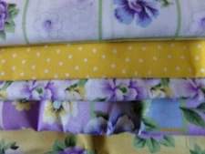 PEONY GARDEN flower OAKHURST Cotton quilt FABRIC U-Pick HALF YARD (1/2 yd)